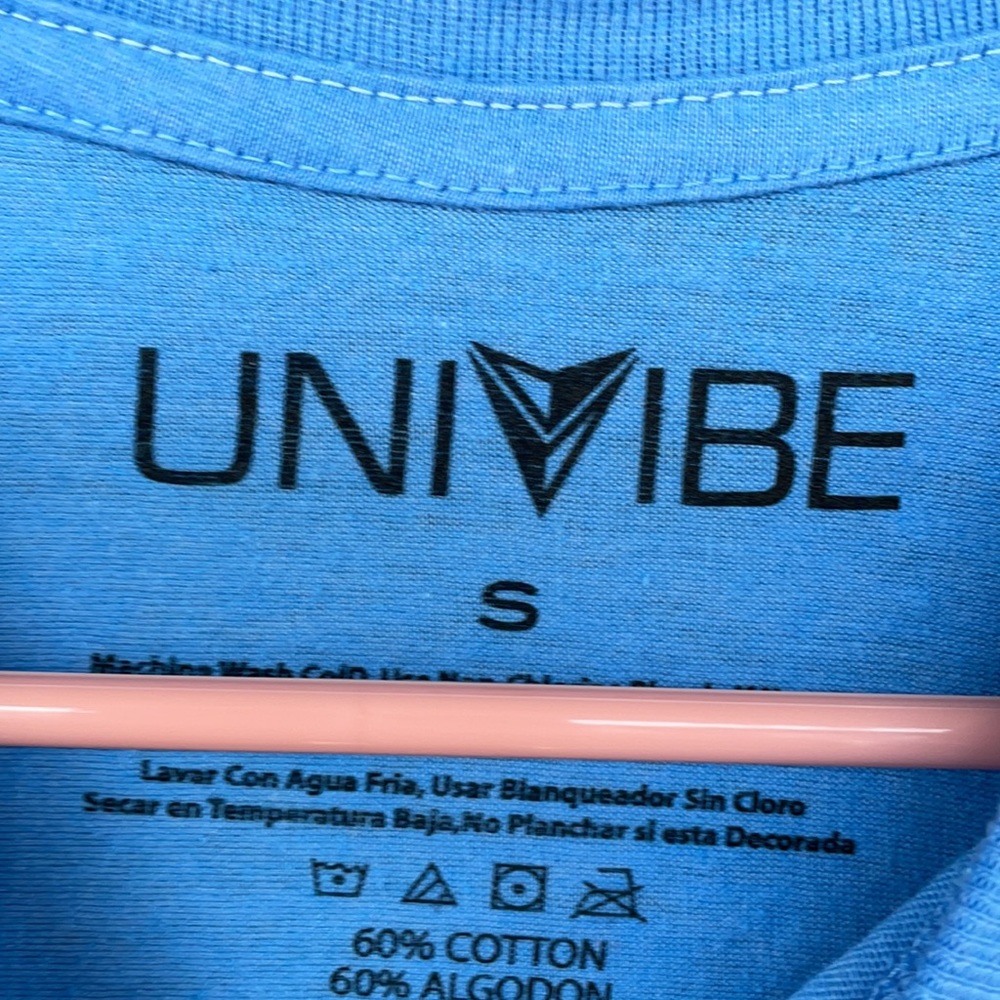 Univibe Light Blue Amsterdam Cityscape T-Shirt - Picture 7 of 7